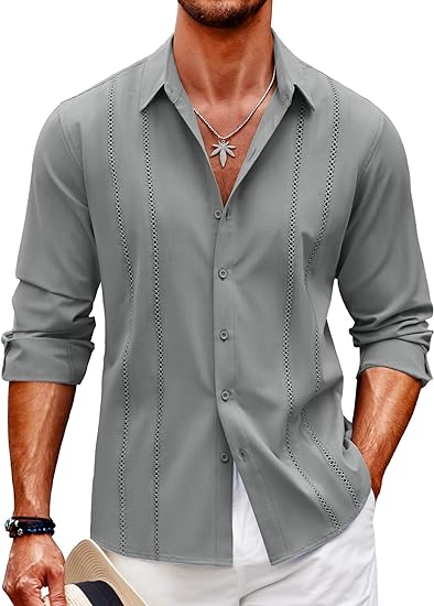 Mens Shirt Long Sleeve